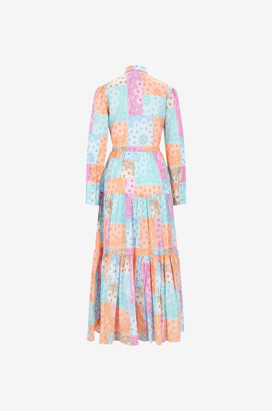MC2 SAINT BARTH Jensen Bandana cotton shirt dress Women MULTI COLOURED 8 2