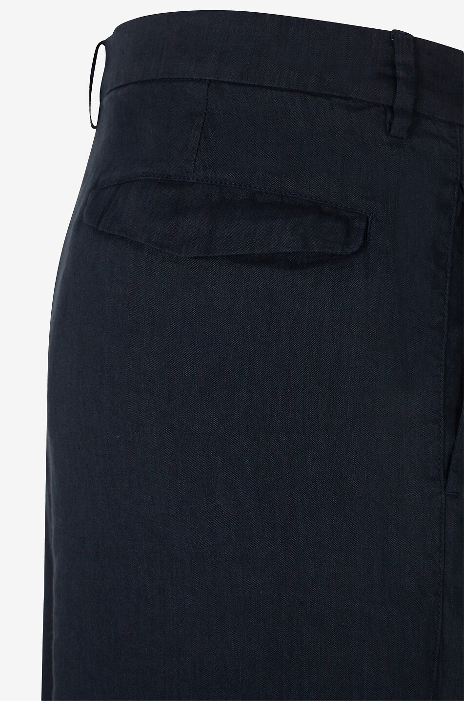 Delfo Lezier relaxed linen blend trousers