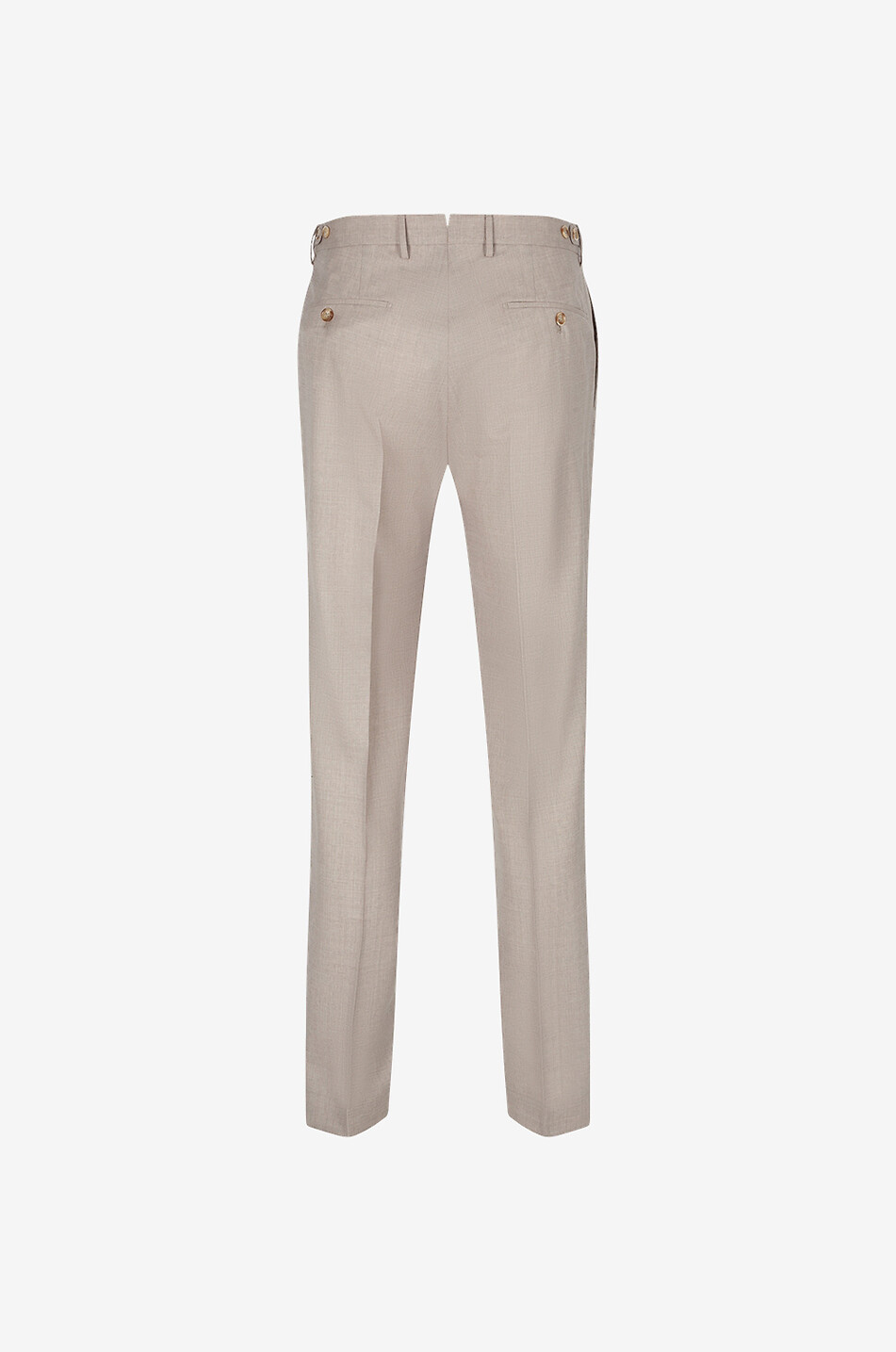 INCOTEX Slim-Fit-Hose aus melierter Schurwolle Pattern 54 Tapered Fit Herren Hellbeige 2