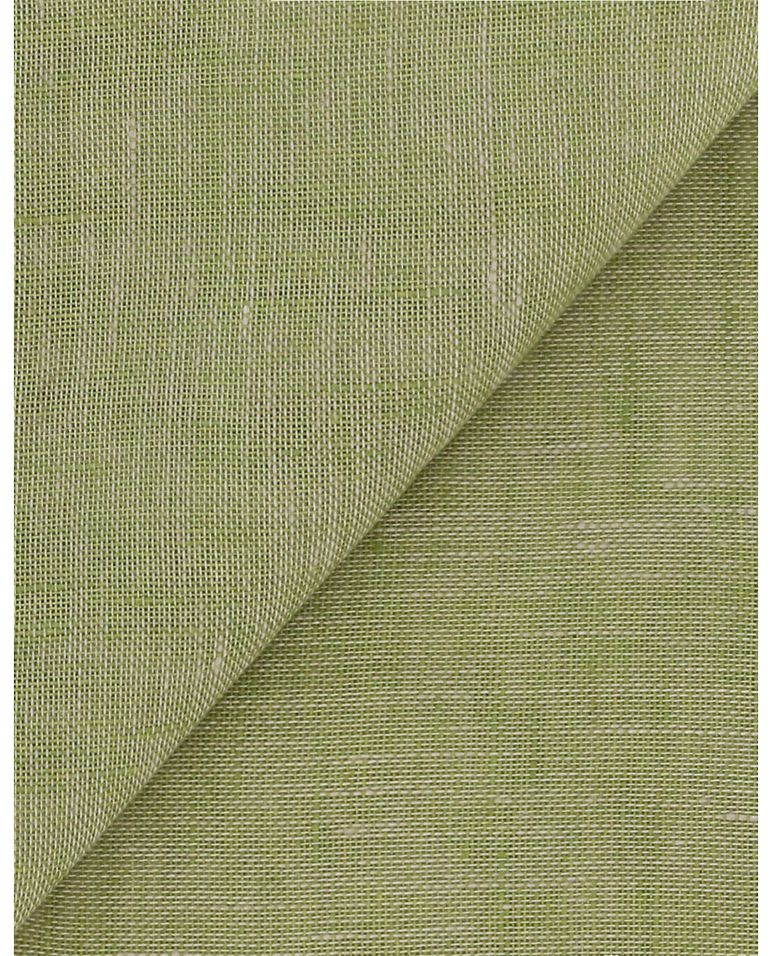 BIGI CRAVATTE Moldava linen pocket square Men MEDIUM GREEN 2