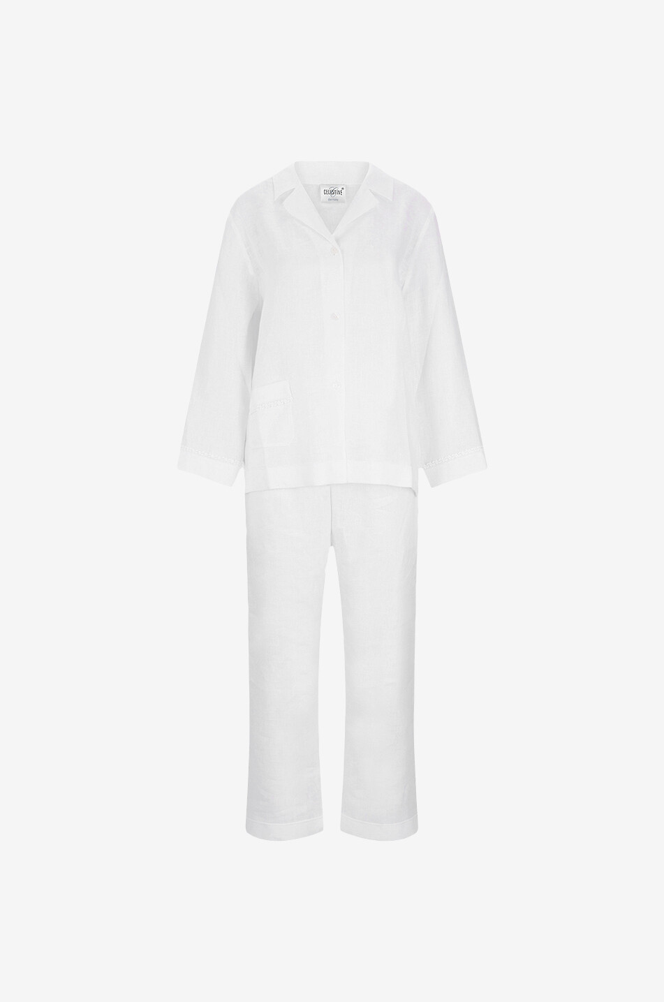 Pyjama-Set aus Leinen Eleni