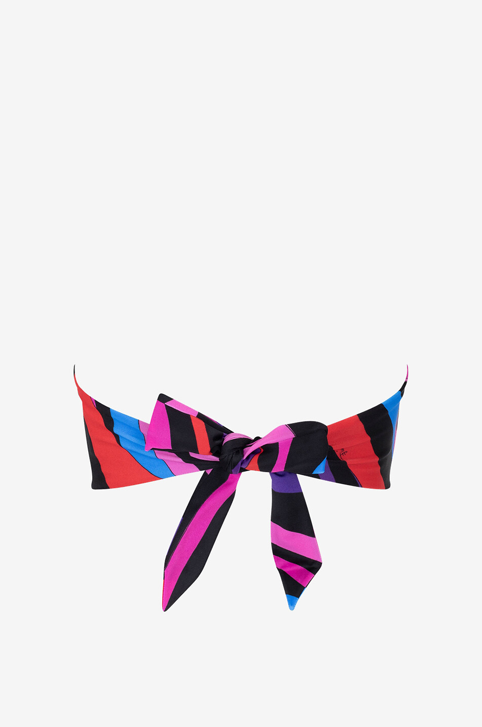 Marmo bandeau bikini top