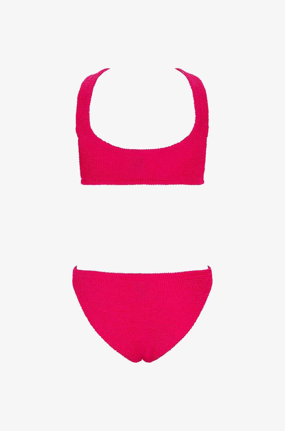 HUNZA G Juno two-piece swimsuit Women DARK PINK 2
