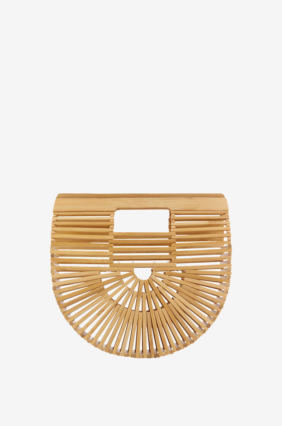 CULT GAIA Gaia's Ark Mini bamboo tote bag Women BEIGE 3