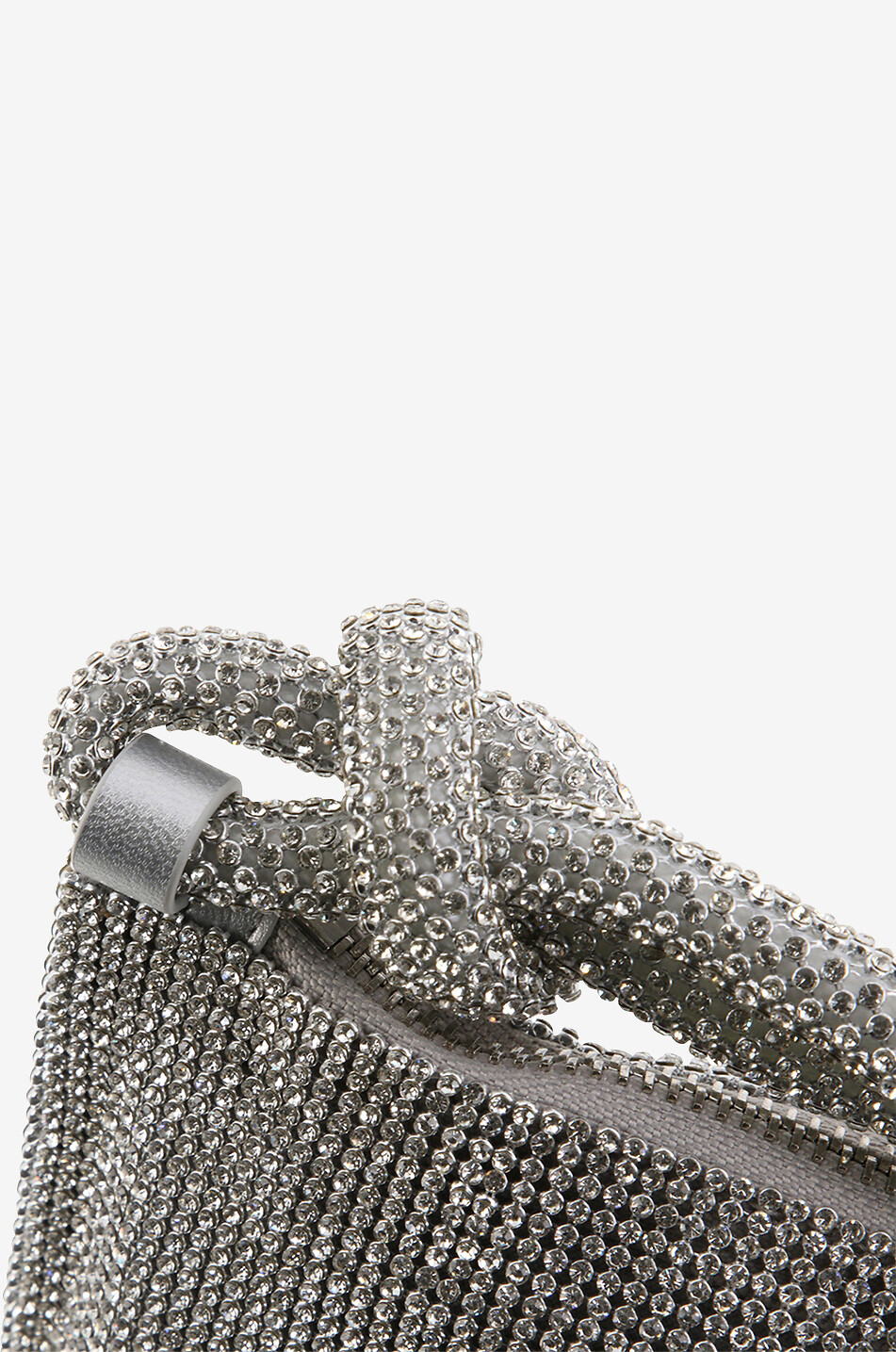 CULT GAIA Hera Nano crystal-clad shoulder bag Women Colourless 5