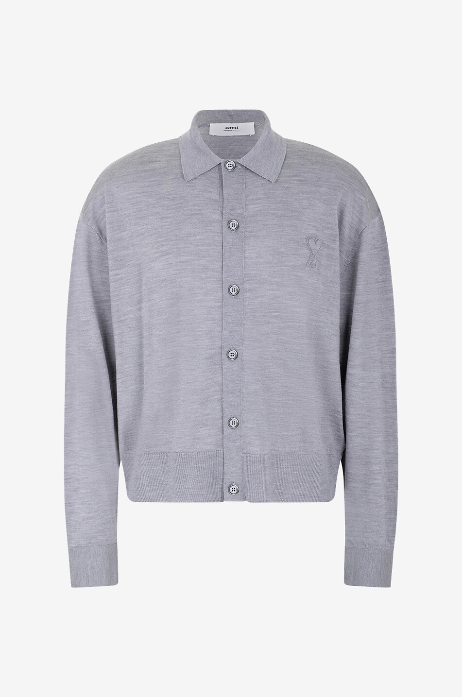 Ami de Coeur fine knit overshirt