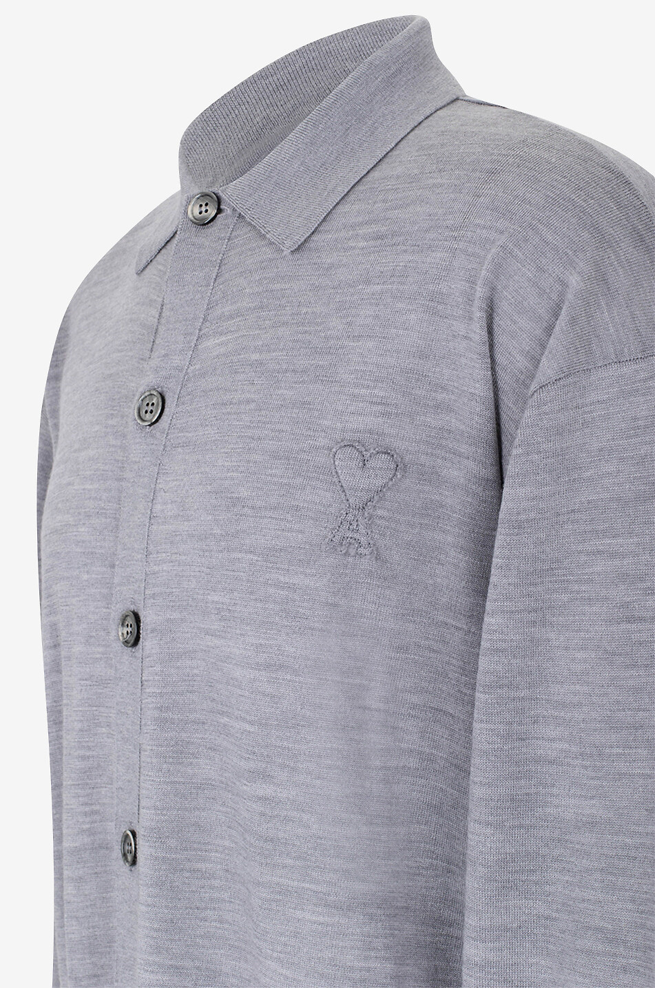 Ami de Coeur fine knit overshirt