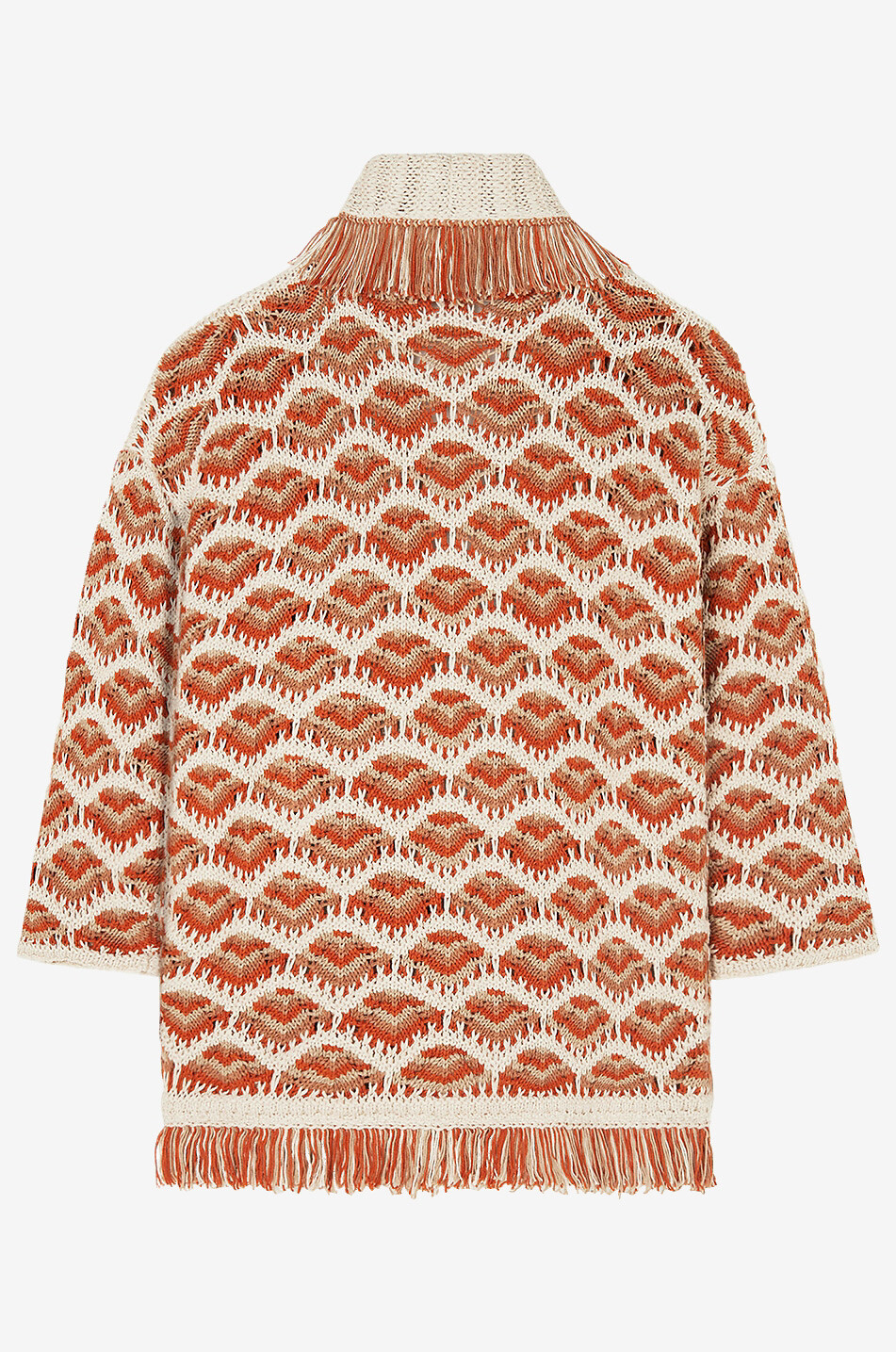 Cardigan aus Baumwolle und Leinen Haua Mahal