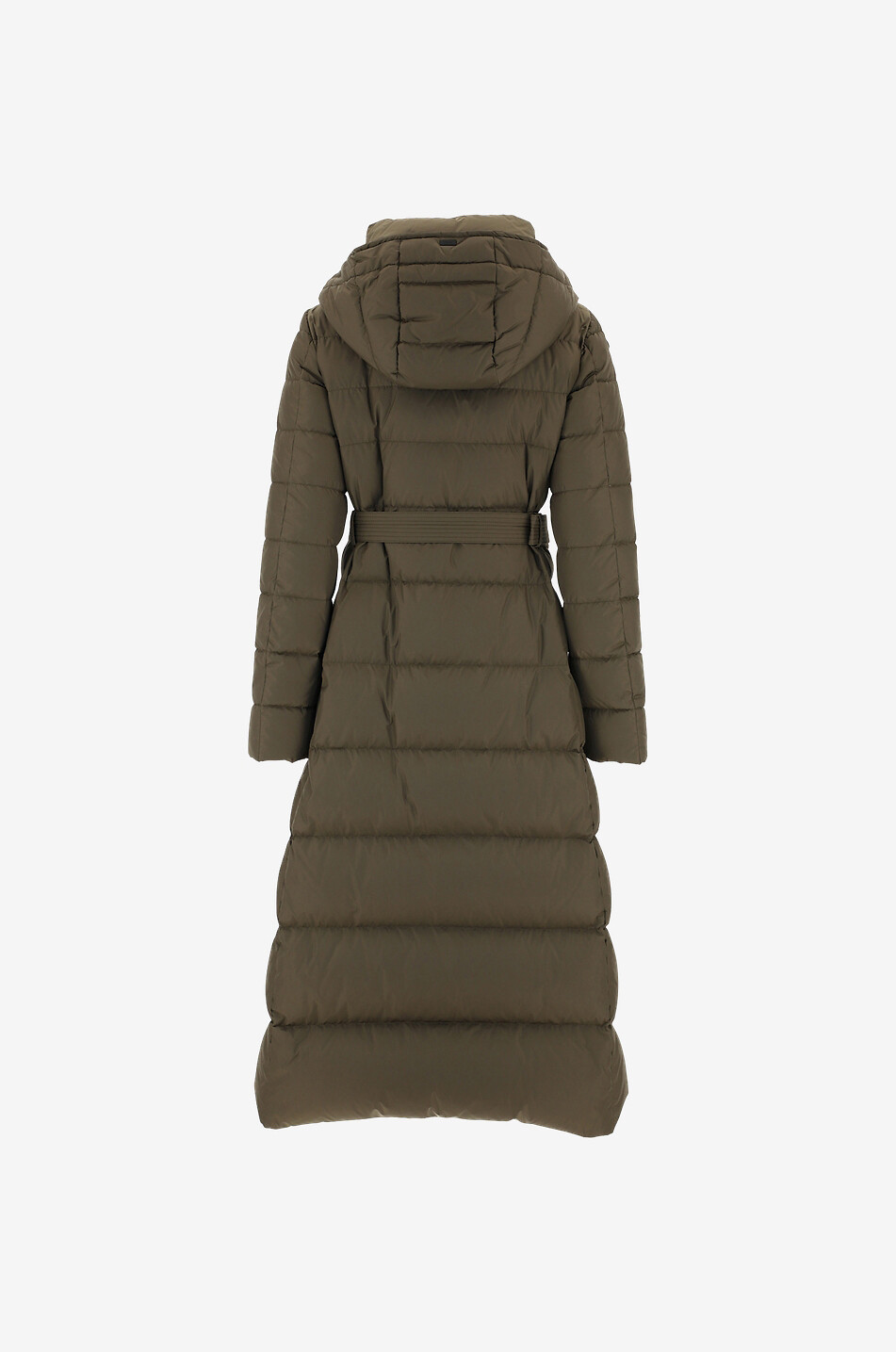 HERNO Lange Daunenjacke mit Gürtel Damen DUNKELGRÜN 5