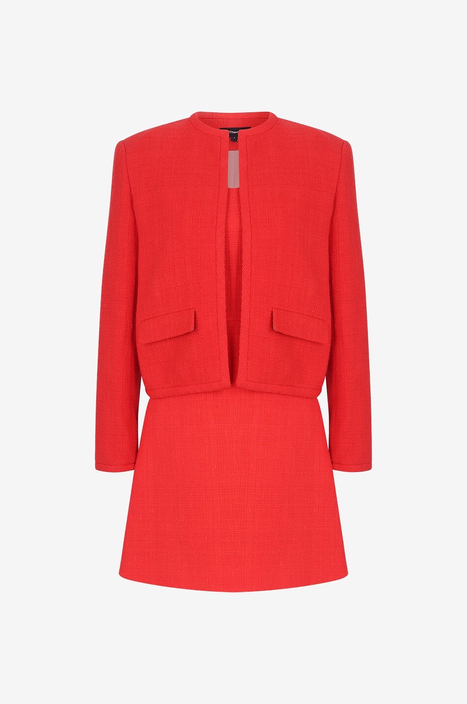 THEORY Cotton tailored jacket Women RED 4