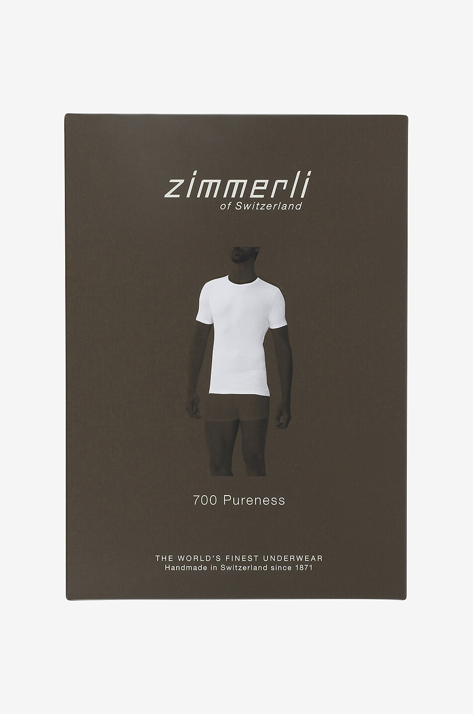 ZIMMERLI T-Shirt aus Modal 700 Pureness Herren SCHWARZ 1
