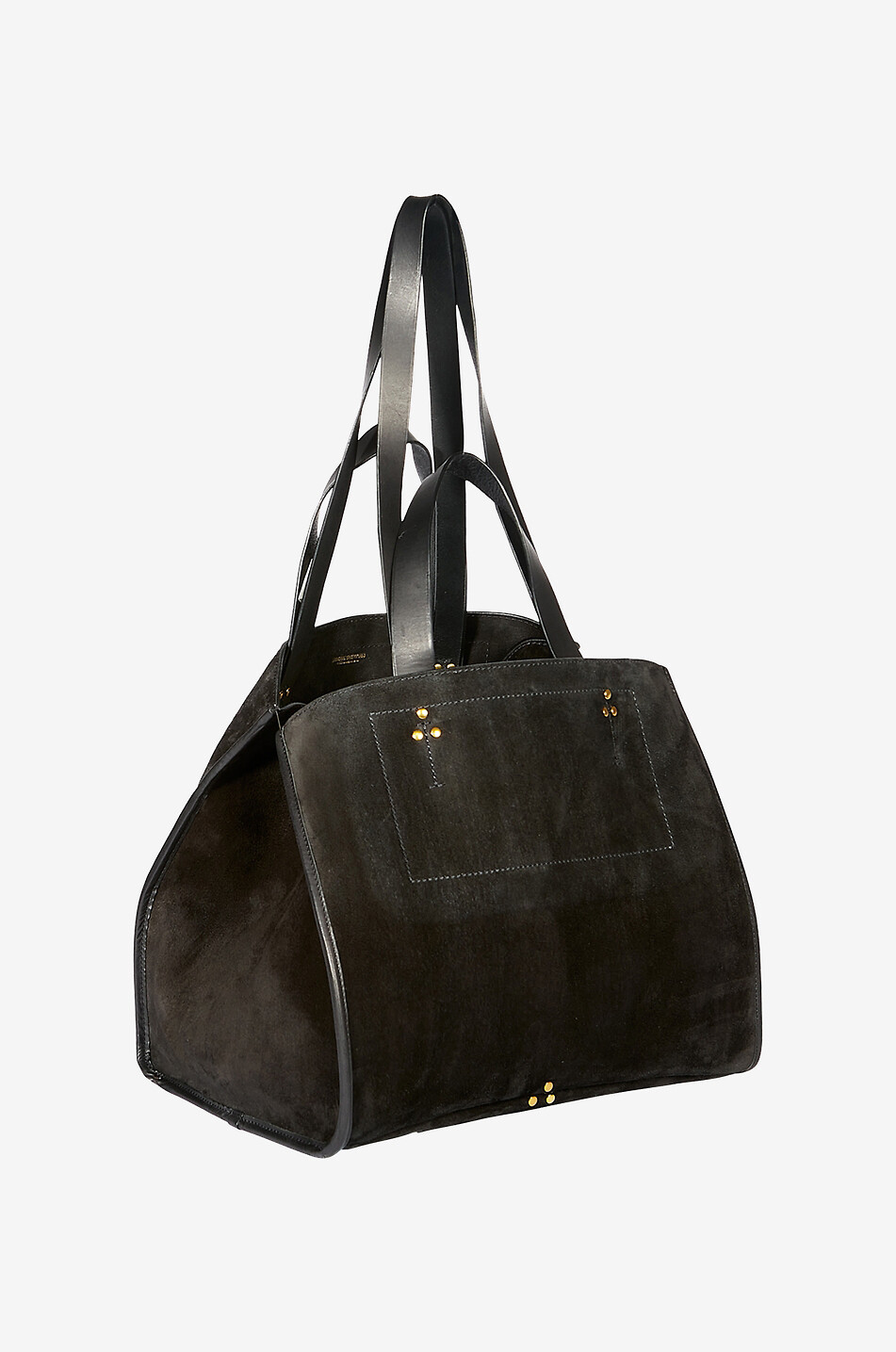 JEROME DREYFUSS Sac cabas en cuir Léon M Femme NOIR 2