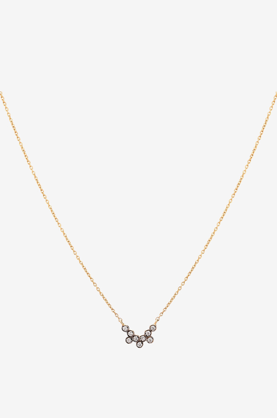 YANNIS SERGAKIS Halskette aus Gelbgold und Diamanten Lotus Damen GOLDEN 1