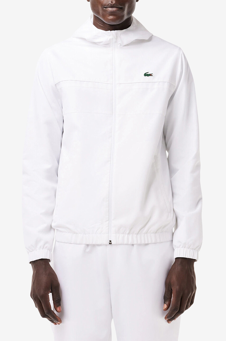 LACOSTE Trainingsjacke Lacoste Tennis Herren WEISS 3