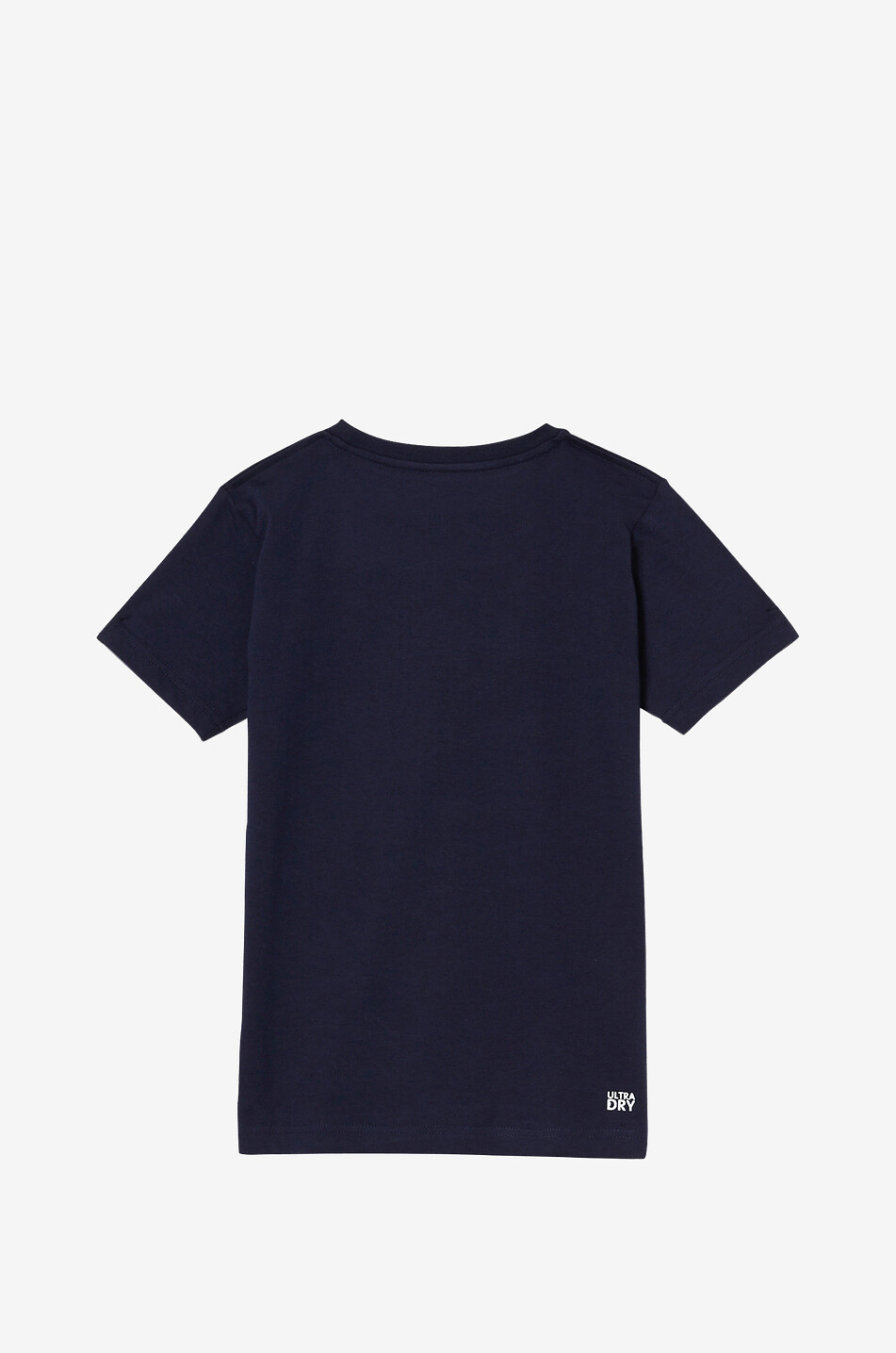 LACOSTE Kinder-Sport-T-Shirt aus Baumwollmix Ultra-Dry Unisex DUNKELBLAU 2