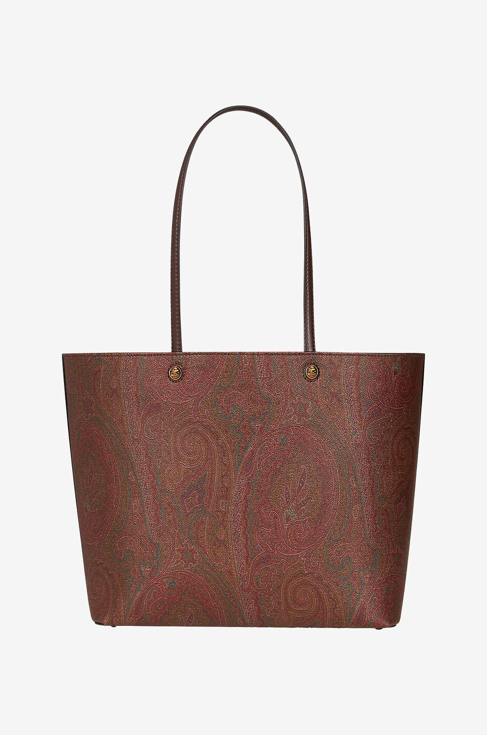 ETRO orders MILAN ~ MULTI-COLORED PAISLEY ~ LEATHER and PVC SATCHEL