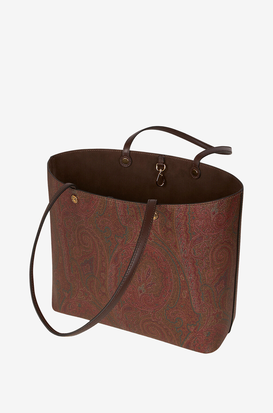 Etro Essential Medium coated Paisley canvas tote bag ETRO Bongenie