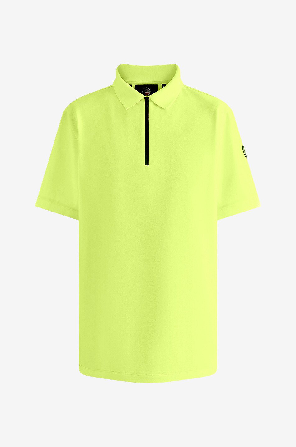 Polo à manches courtes et col zippé Anatole