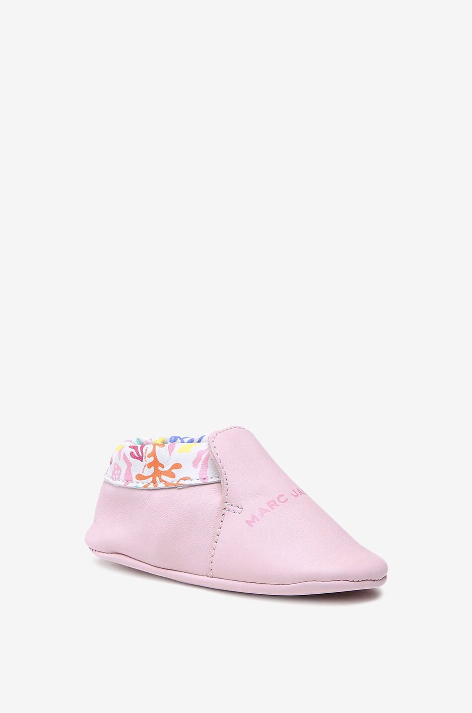 Leather baby slippers