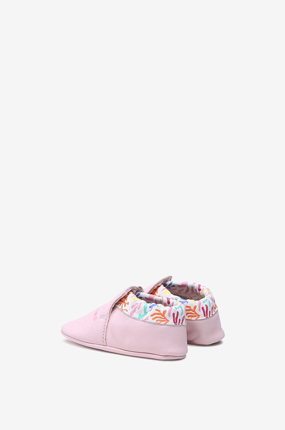 THE MARC JACOBS Leather baby slippers Baby PINK 4