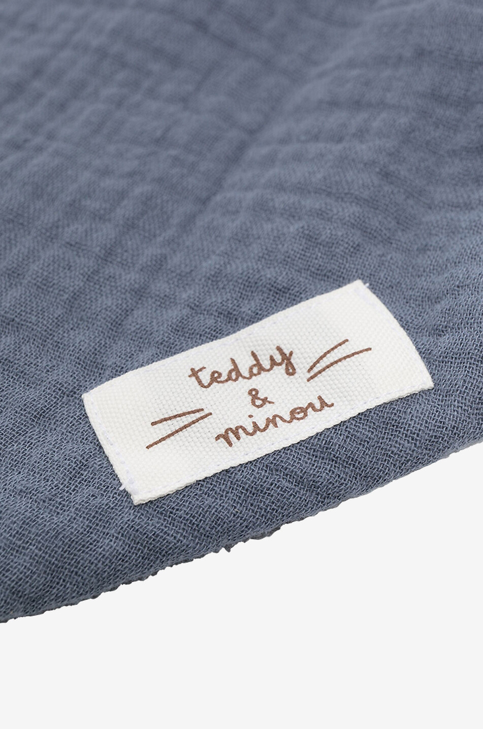 Baby-Baumwollgaze-Schnuffeltuch Katze