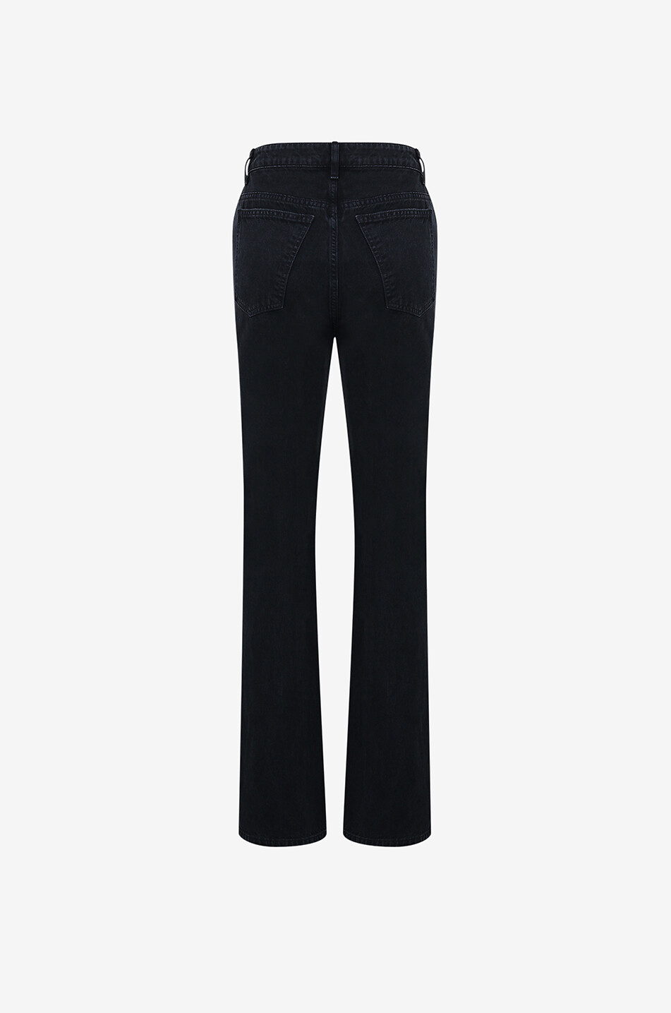 KHAITE Jean droit taille haute The Danielle Archer Femme NOIR 2