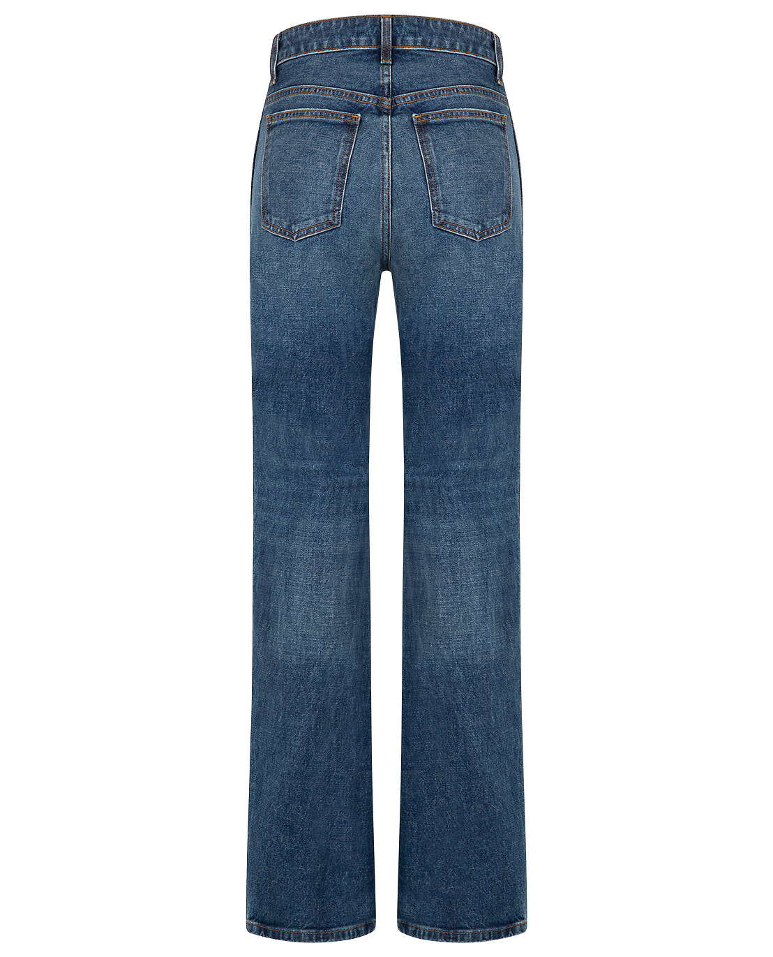 The Danielle Prescott high-rise slim fit straight leg jeans