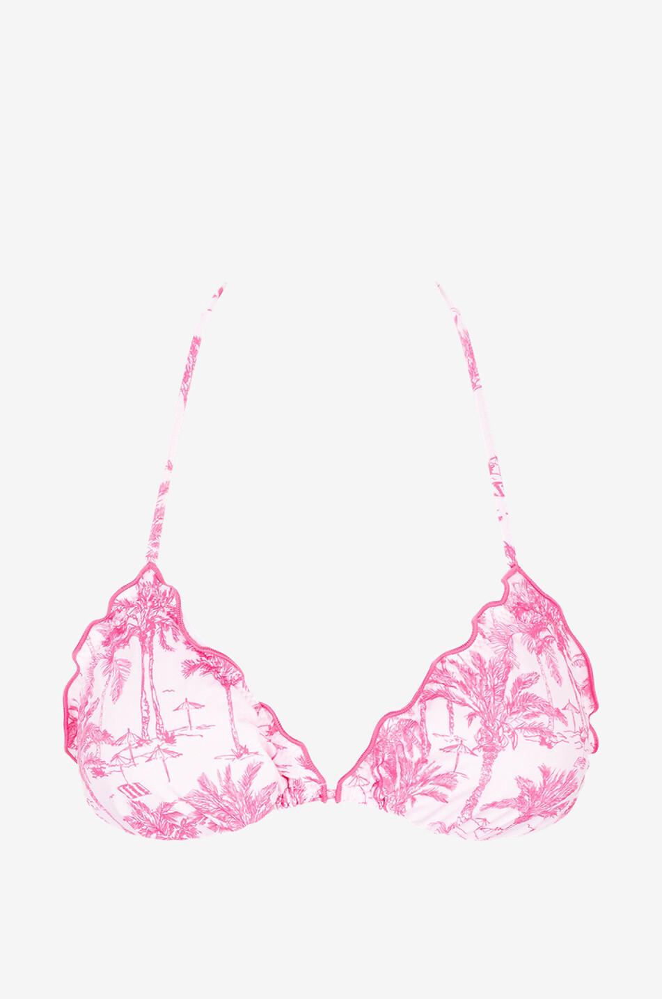 Haut de bikini triangle à motif Sagittarius