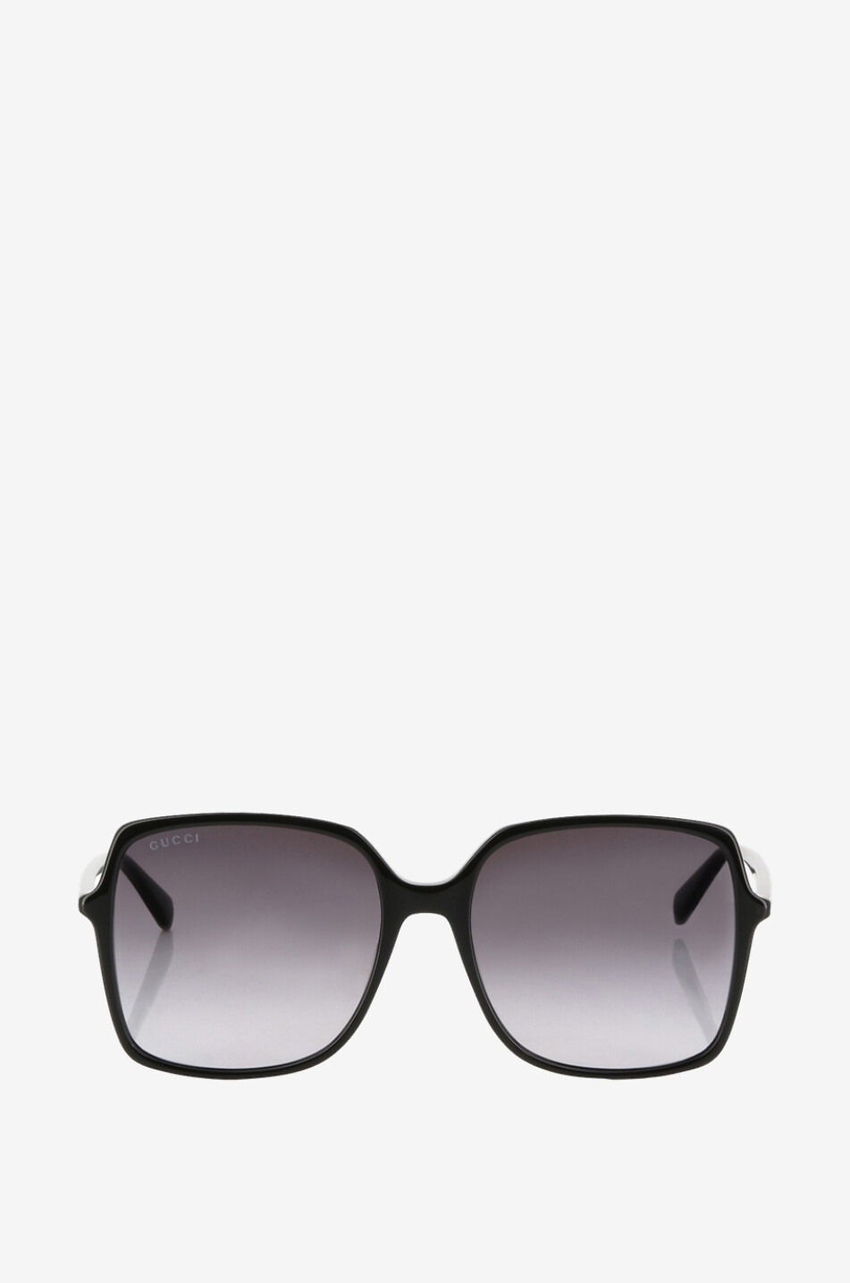 GUCCI Lunettes de soleil carrés GG Femme NOIR 1