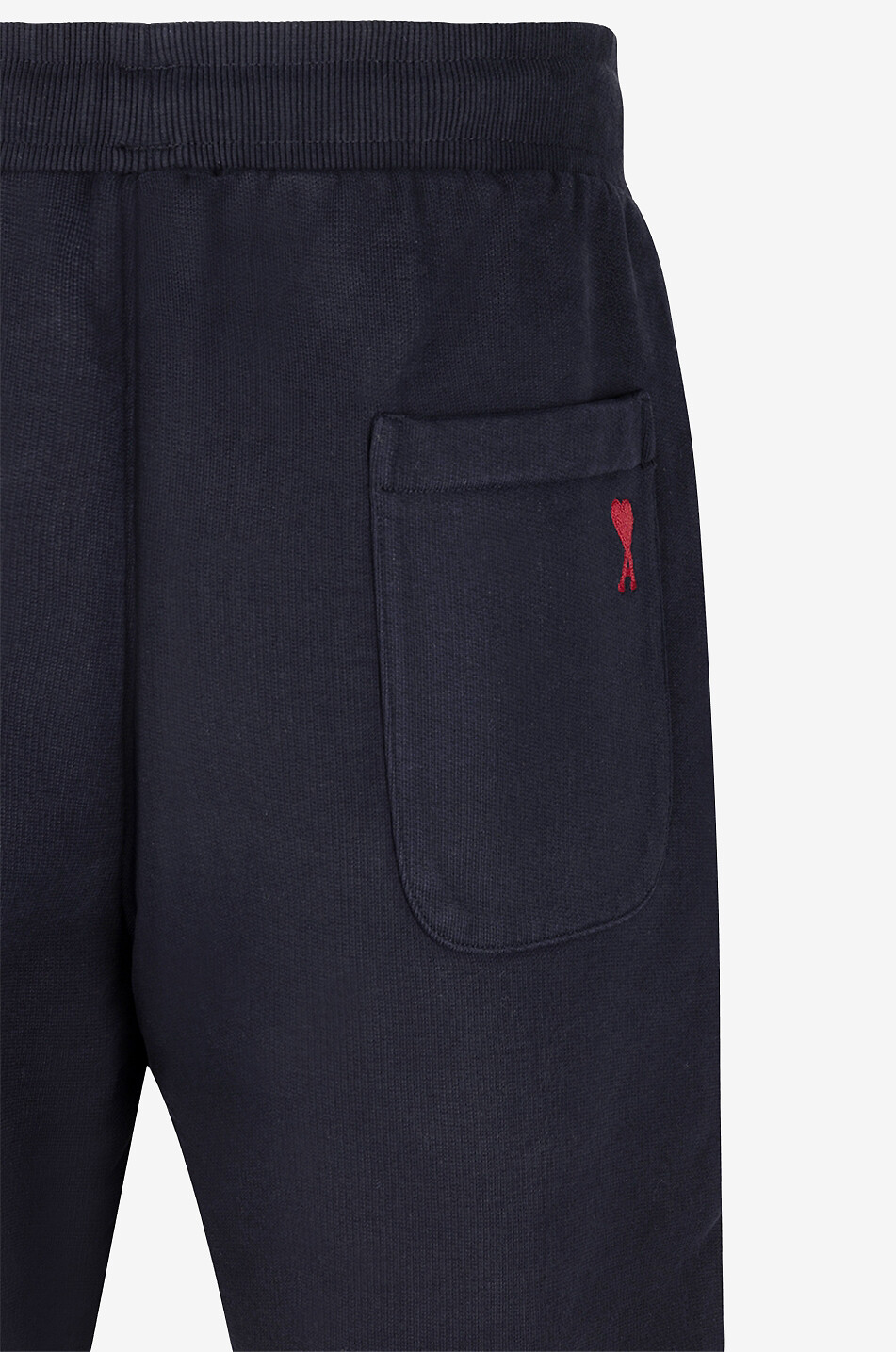 AMI Ami de Coeur organic sweat shorts Men BLACK 3