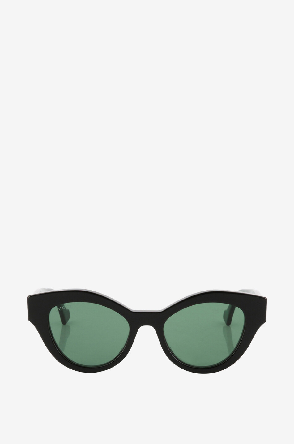 GUCCI GG bicolour cat-eye sunglasses Women GREEN 1