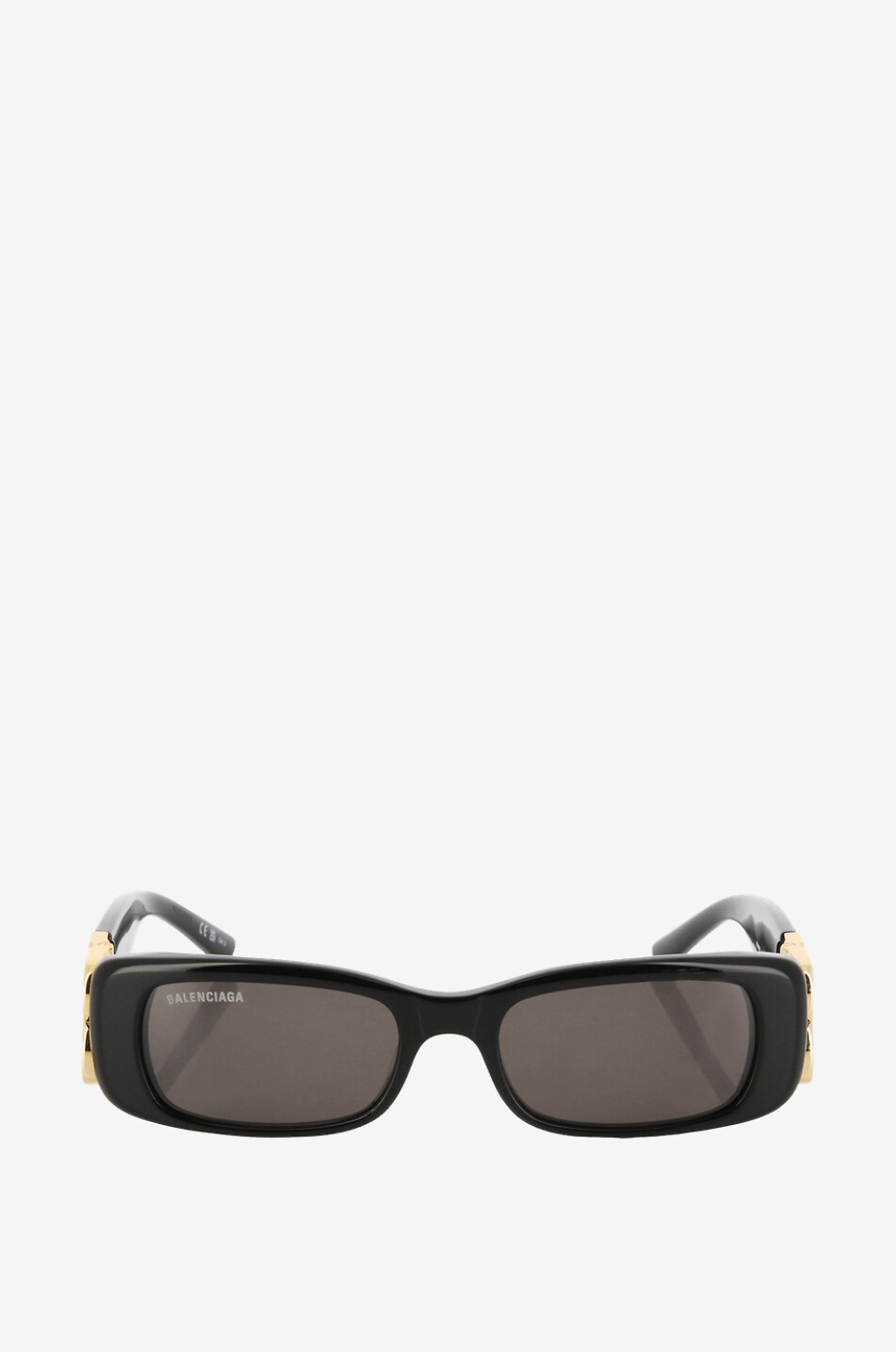 BALENCIAGA Dynasty rectangular sunglasses Women BLACK 1