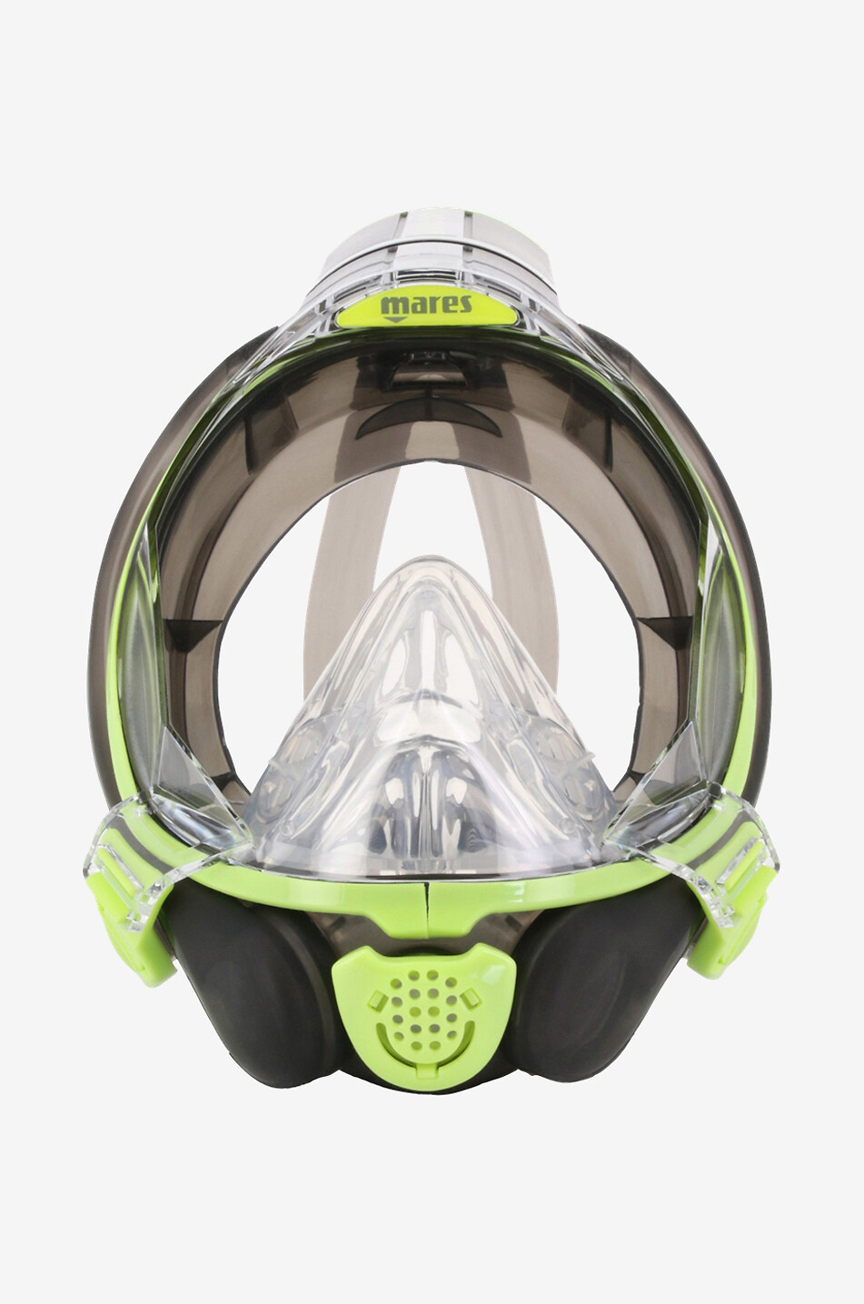 MARES Sea Vu Dry + swimming mask with built-in snorkel Unisex BLACK 1