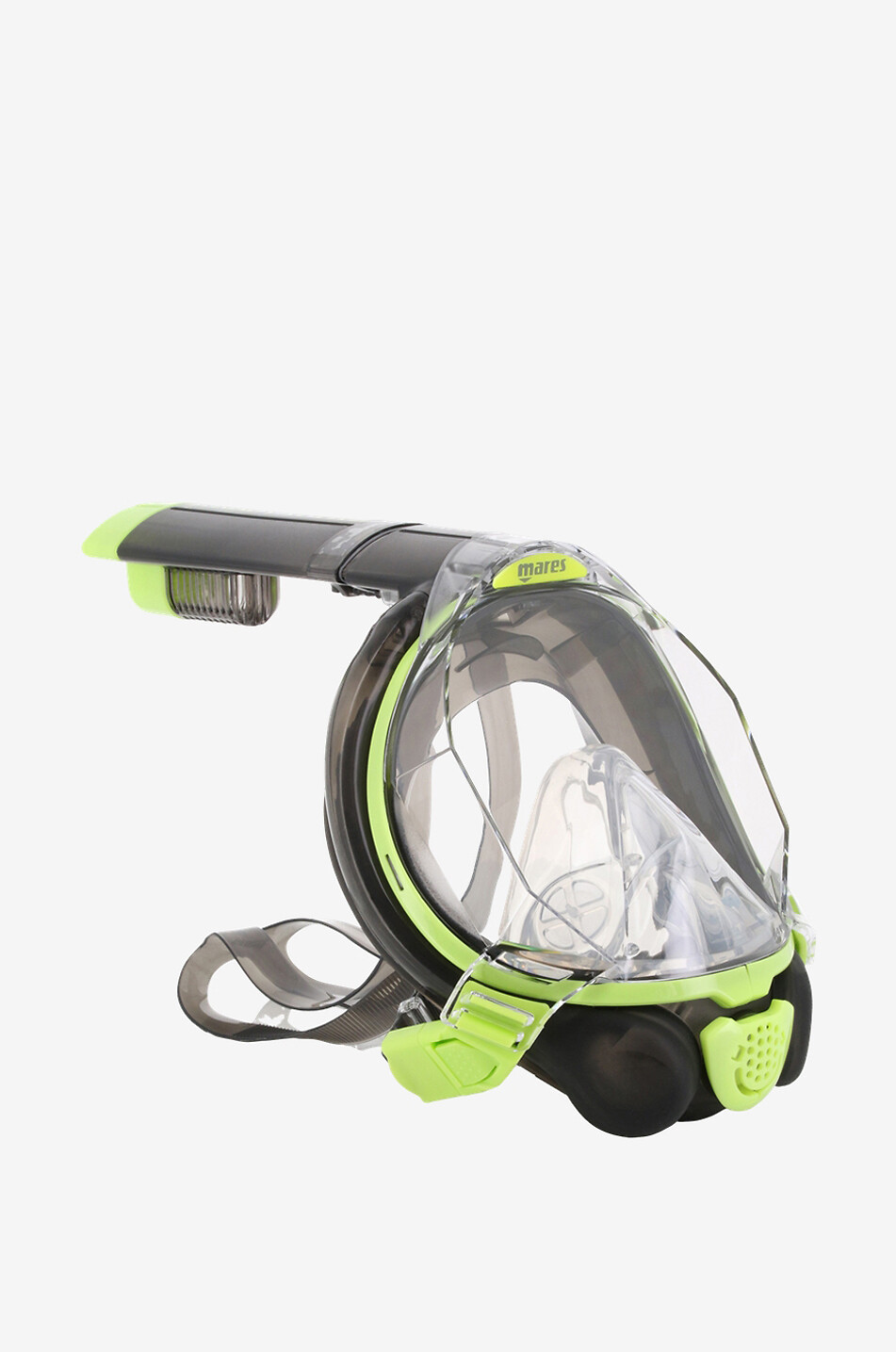 MARES Sea Vu Dry + swimming mask with built-in snorkel Unisex BLACK 2