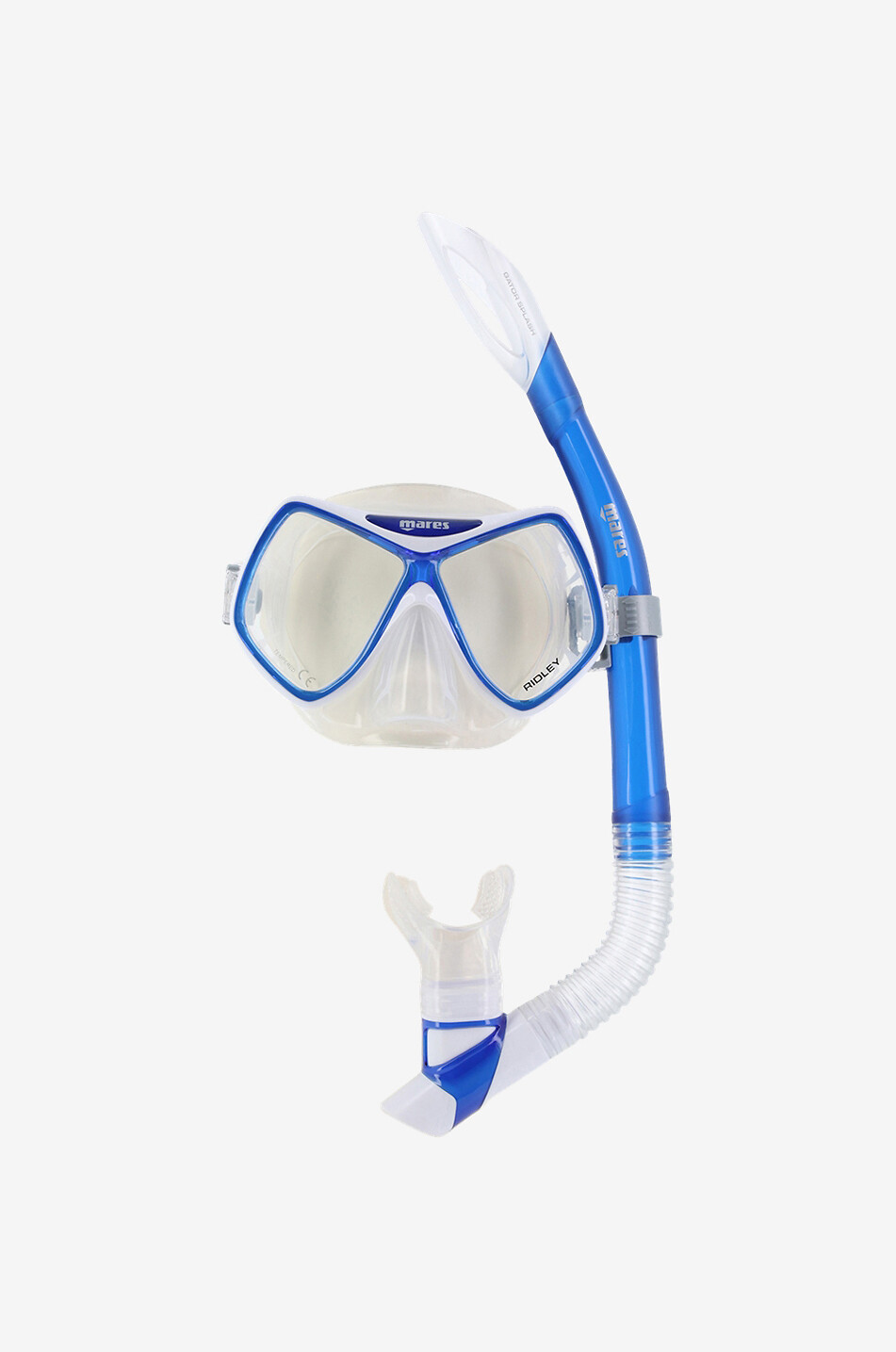 MARES Masque de natation et tuba Ridley Combo Unisexe BLEU 1