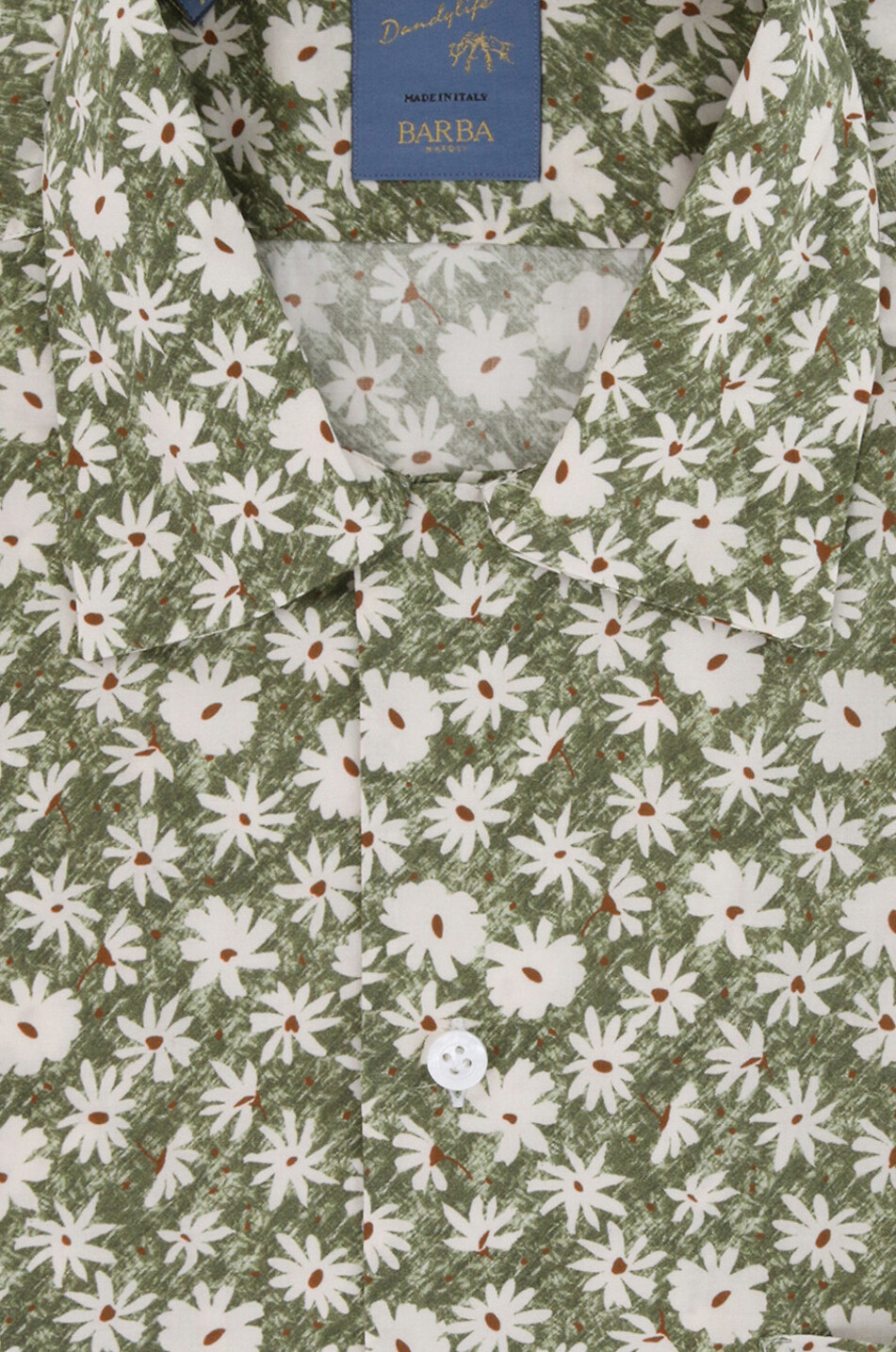 Geblümtes Langarm-Hemd aus Baumwolle Dandy Life