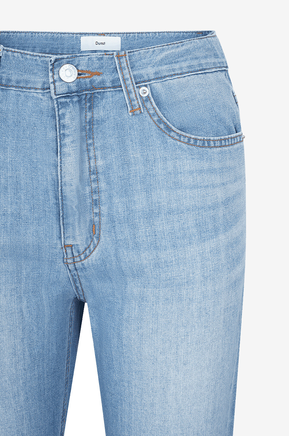 Weite Jeans aus Baumwolle und Leinen Relaxed Linen Denim