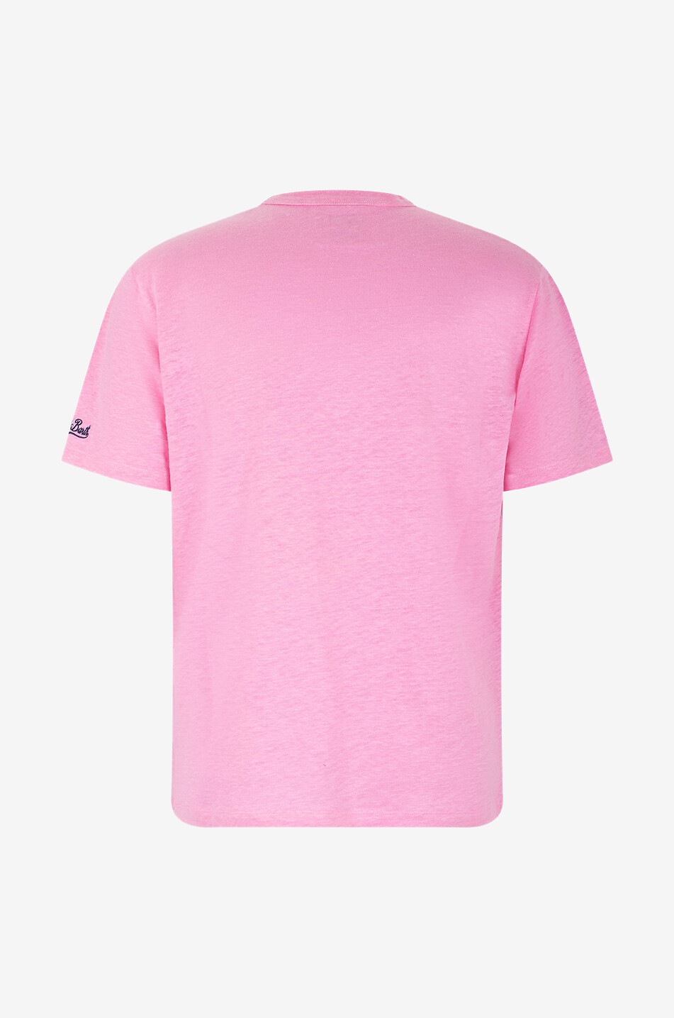 MC2 SAINT BARTH T-shirt à manches courtes en lin Ecstasea Homme ROSE 2