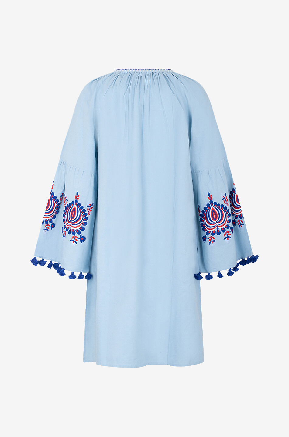 BENARAS BY CITRUS Tunique en coton brodée Rion Femme BLEU 2