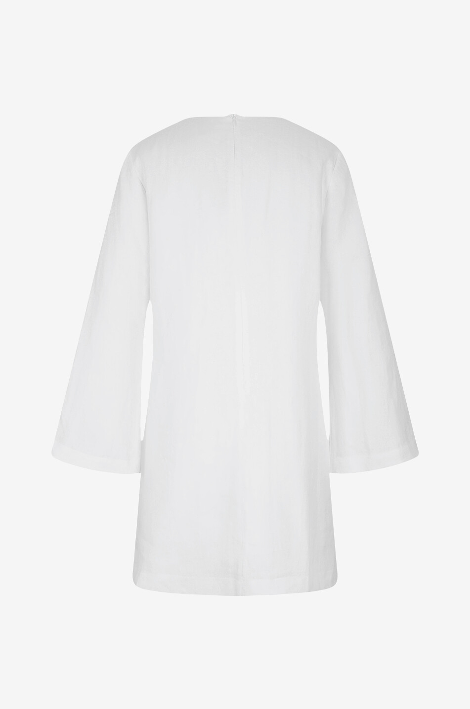 FEDELI Robe courte en lin Pantelleria Femme BLANC 2