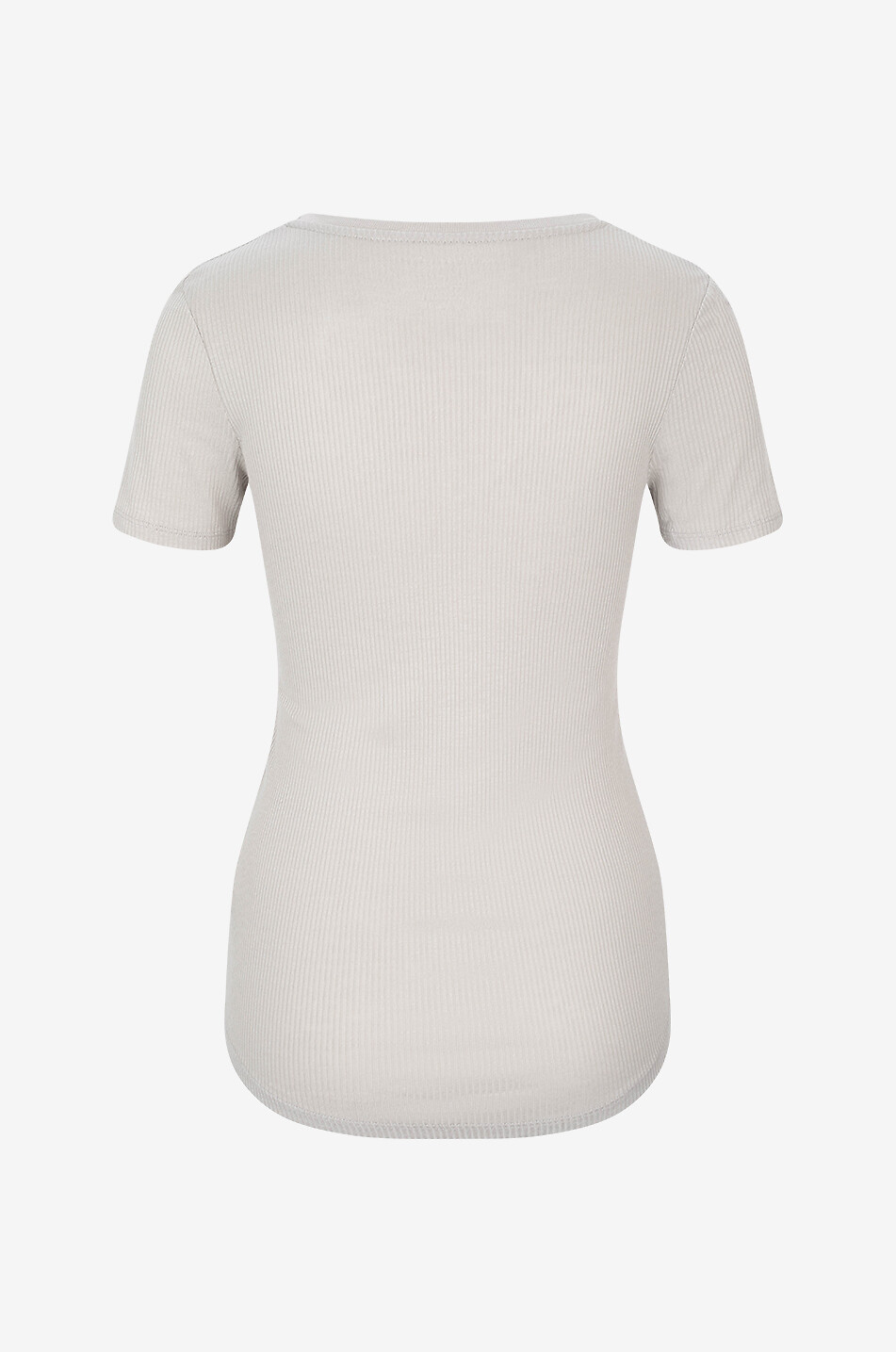V-neck viscose short-sleeved T-shirt