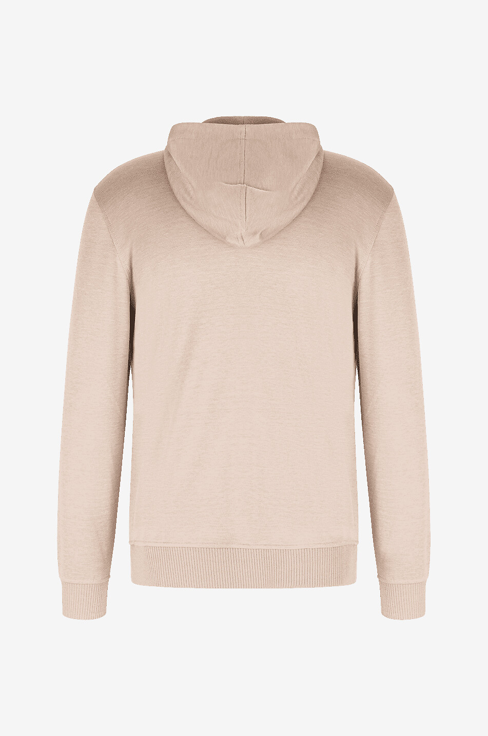 MAURIZIO BALDASSARI Cardigan zippé à capuche en soie et coton Homme MARRON 2