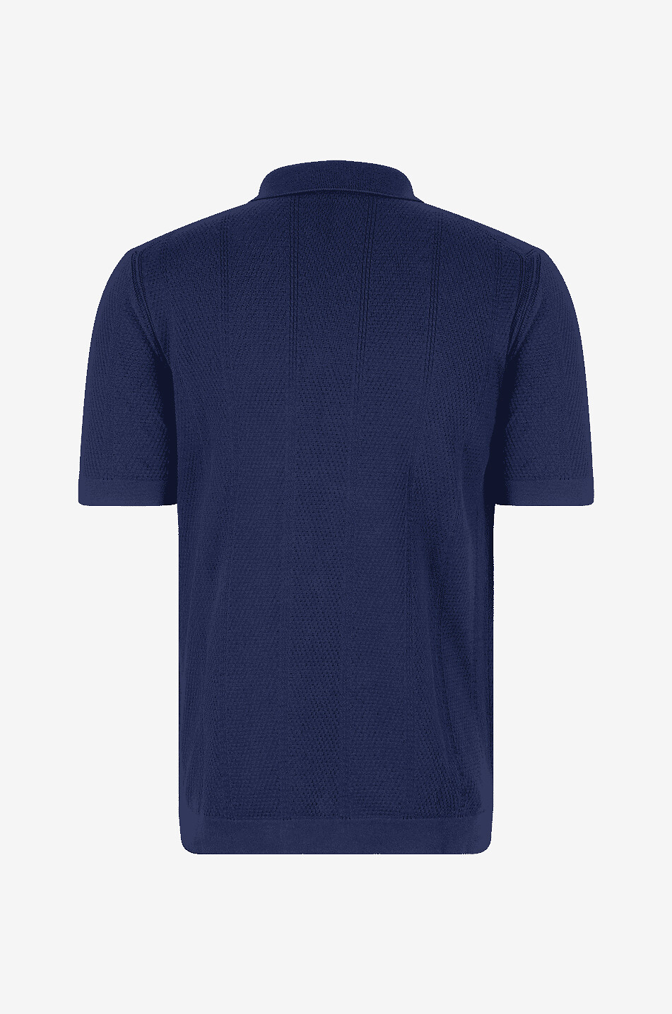 GALLIA Chemise à manches courtes en maille Farry Homme BLEU MOYEN 2