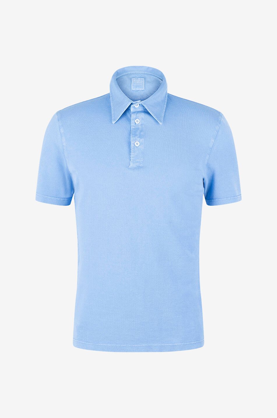 FEDELI Polo en coton Bell Homme BLEU 1