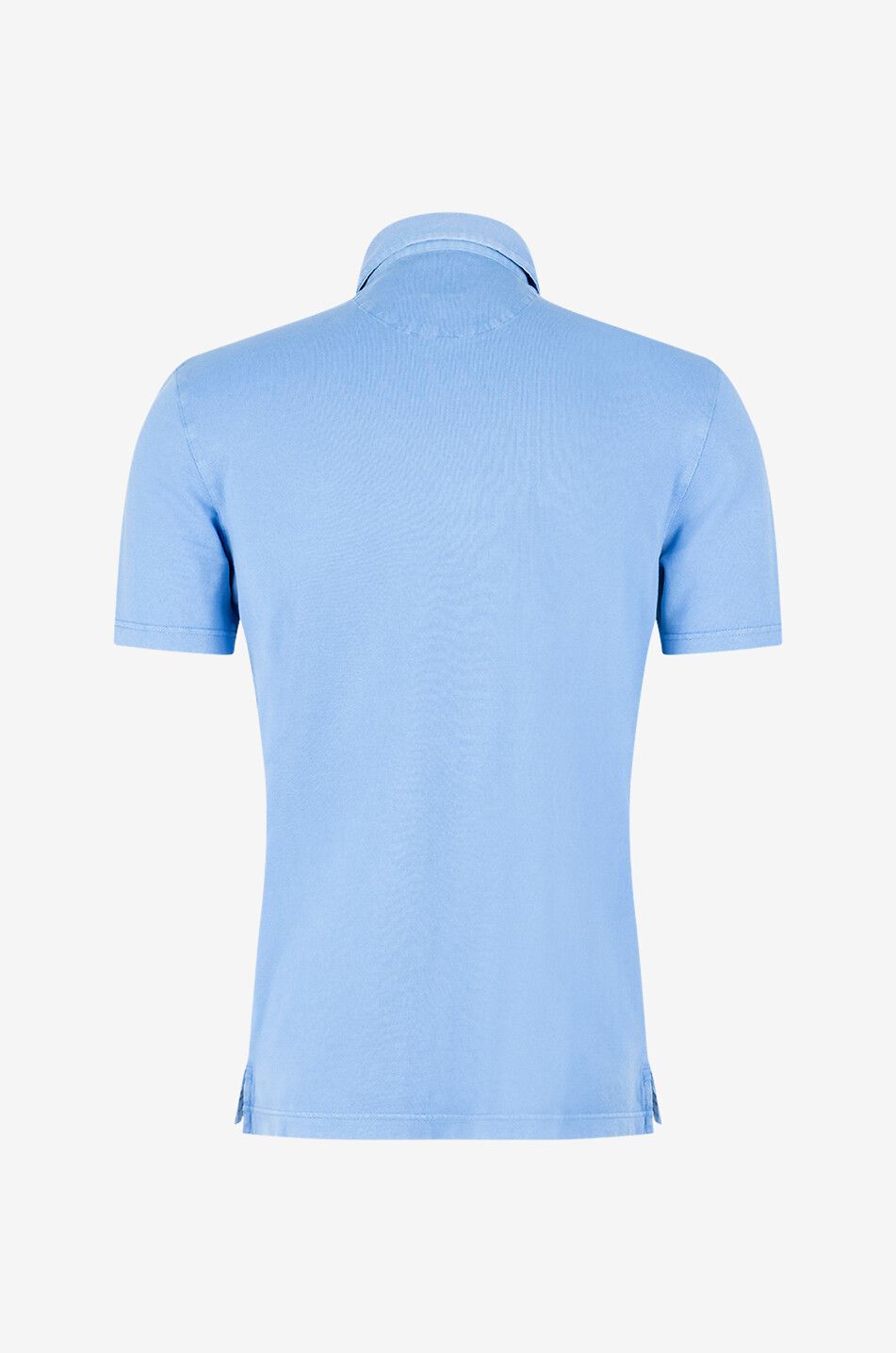 FEDELI Polo en coton Bell Homme BLEU 2