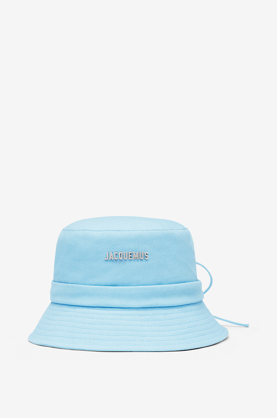 JACQUEMUS Bob uni en coton Gadjo Femme BLEU 1
