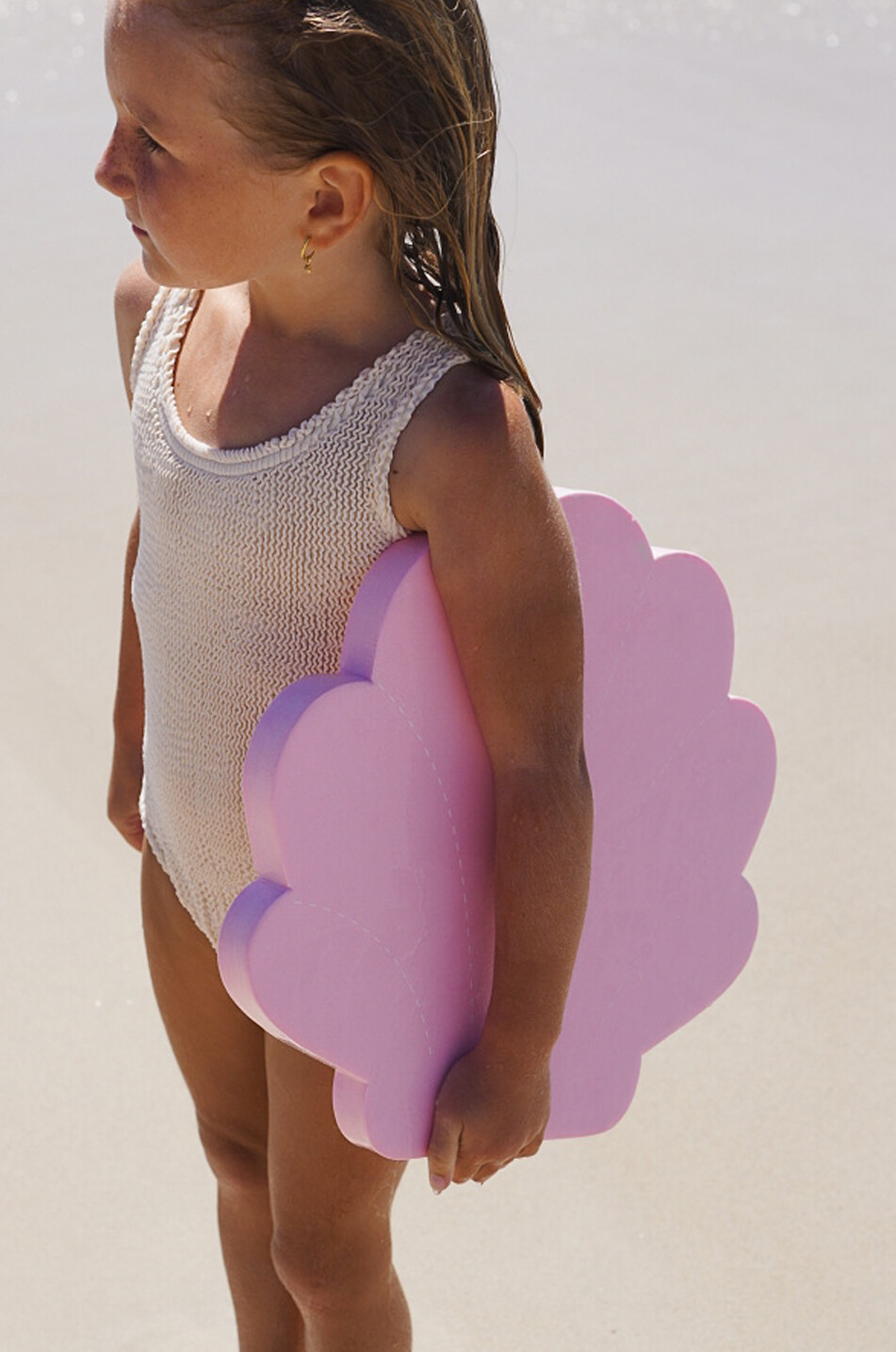 SUNNYLIFE Schwimmbrett für Kinder Melody The Mermaid Haus ROSA 5