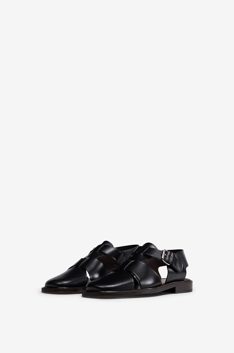 Cotton fisherman sandals