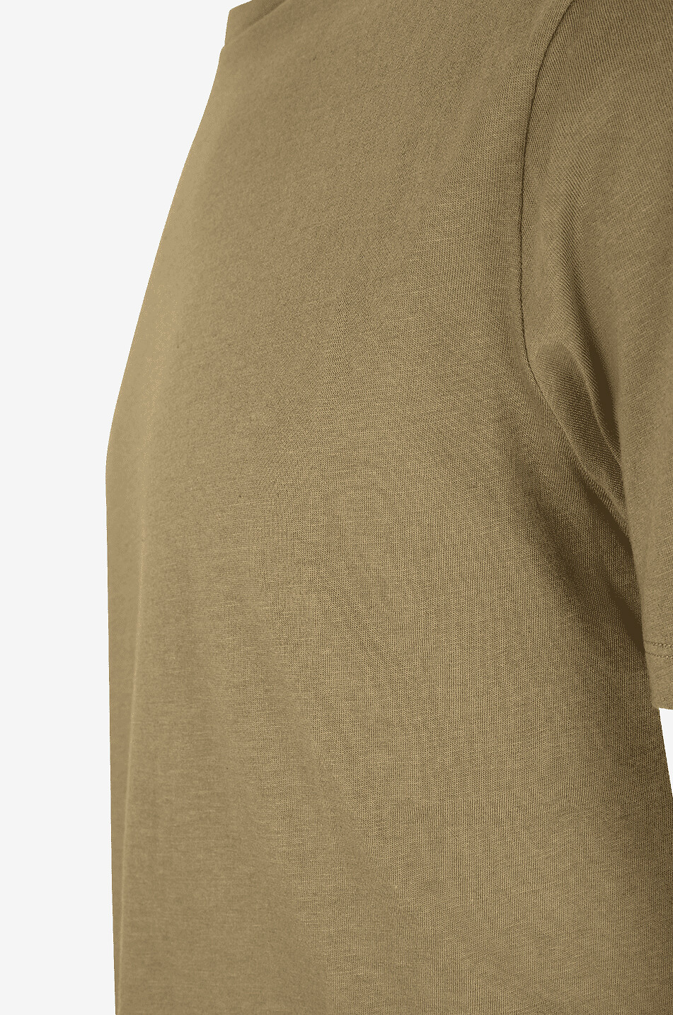 MAJESTIC FILATURES T-shirt à manches courtes en coton biologique Homme KAKI FONCÉ 3