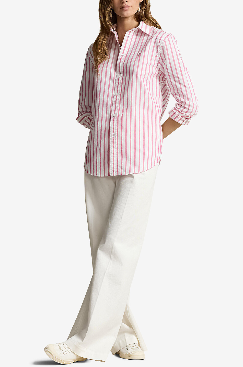 Ralph lauren relaxed fit oxford shirt womens online